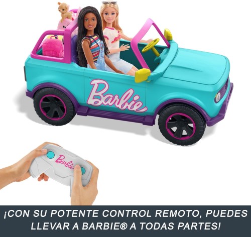 Barbie Hot Wheels RC Camioneta Control Remoto - imagen adicional