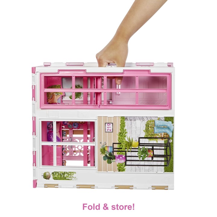 Barbie casa de muñecas portátil HCD47 - imagen adicional