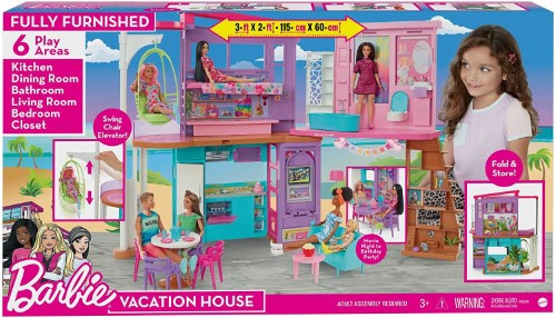 Barbie casa de vacaciones Malibu HCD50 - imagen adicional