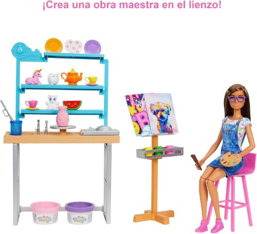 Barbie estudio de arte exprésate y crea - imagen adicional