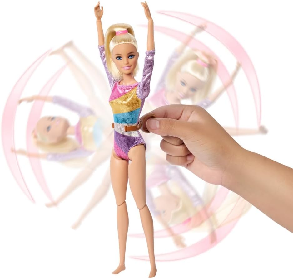 Barbie Gimnasta rubia con set de juego - imagen adicional