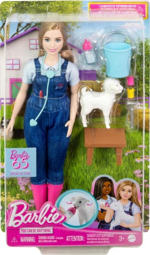 Barbie 65 Aniversario veterinaria ganadera - imagen adicional