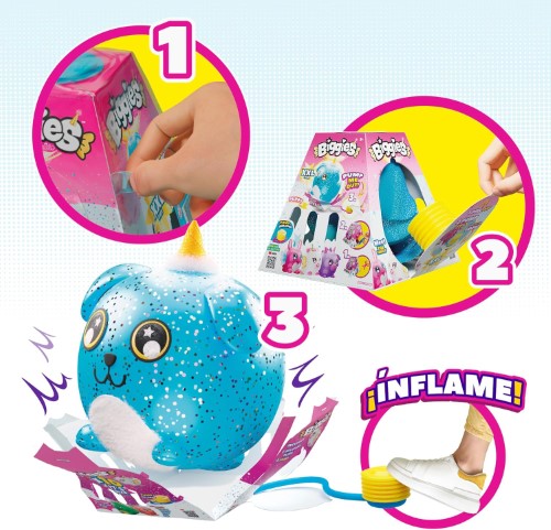 Biggies perro de peluche infable XXL 47288 - imagen adicional