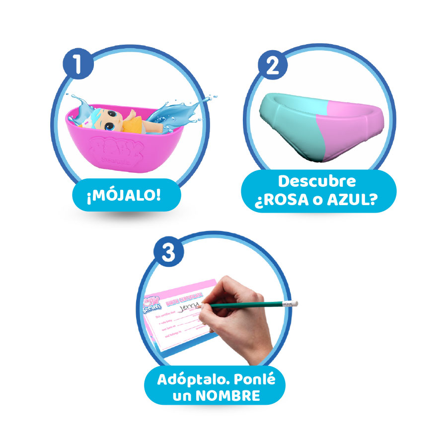 Baby Secrets Hora del baño sorpresa figura bebé 1 - imagen adicional