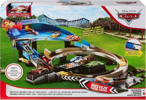 Cars Circuito de Carreras Rusteze Doble - imagen adicional