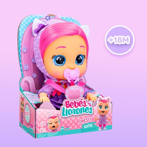 Bebés Llorones Cry Babies Dressy Katie - imagen adicional