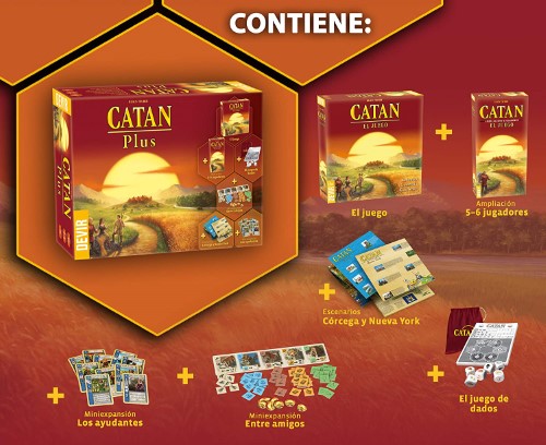 Catán Plus 2019 Devir - imagen adicional