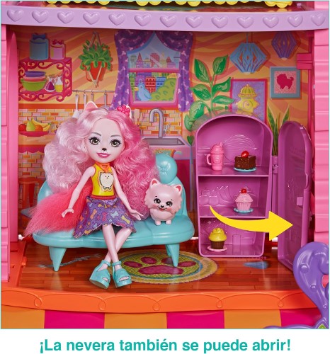 Enchantimals Juego Cafetería y Casa de la Ciudad - imagen adicional