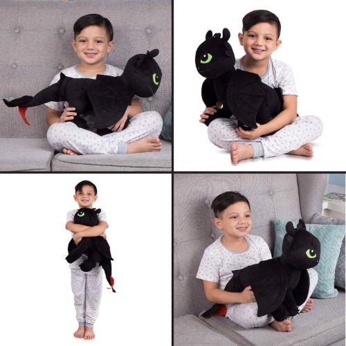 Como Entrenar Tu Dragón peluche almohada de Chimuelo - imagen adicional