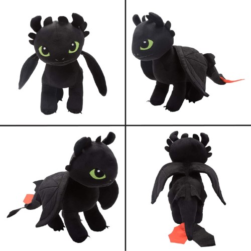 Como Entrenar Tu Dragón peluche almohada de Chimuelo - imagen adicional