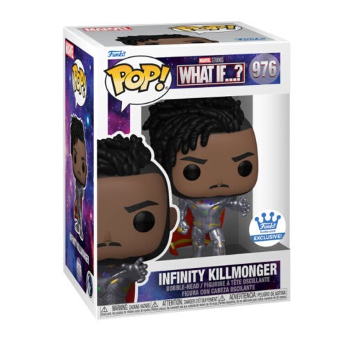 Pop Marvel Studios What If...? Infinity Killmonger 976 - vista alternativa