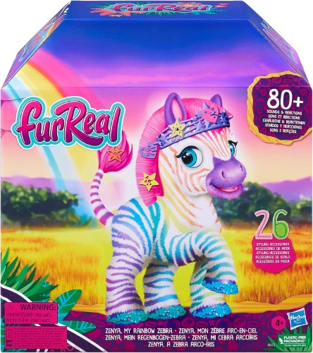 Furreal Zenya mi Zebra Arcoíris - imagen adicional