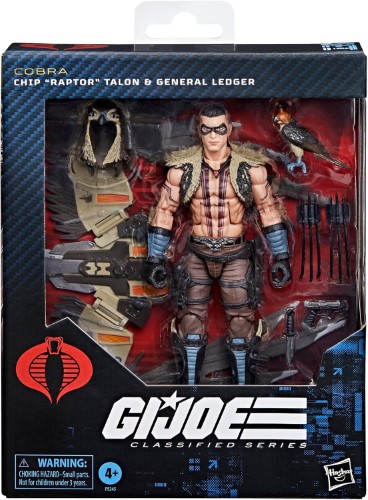 G.I. Joe Classified Series Chip Raptor Talon & General Ledger - vista alternativa