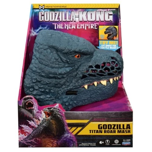 Godzilla X Kong Nuevo Imperio máscara rugiente - vista alternativa