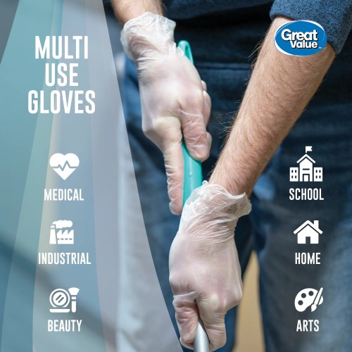 Great Value Guantes Quirúrgicos sin látex sin polvo 100unds - imagen adicional