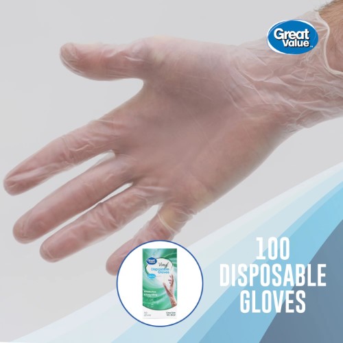 Great Value Guantes Quirúrgicos sin látex sin polvo 100unds - imagen adicional