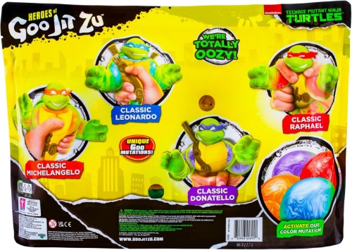 Heroes of Goo Jitzu Tortugas Ninja Paquete con 4 muñecos - imagen adicional