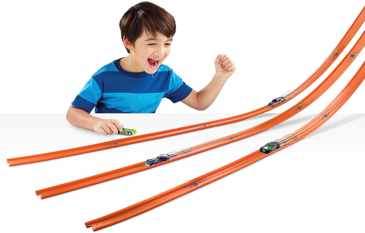 Hot Wheels Track Builder carro y megapista - imagen adicional