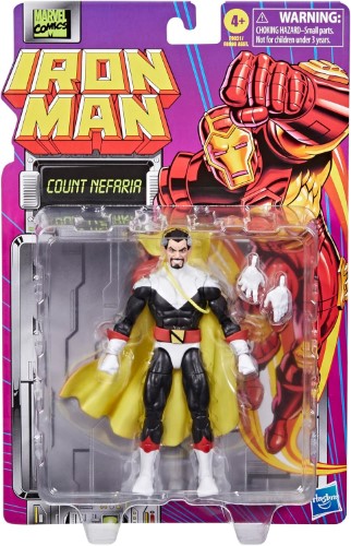 Marvel Legends Iron Man Count Nefaria F9031 - vista alternativa