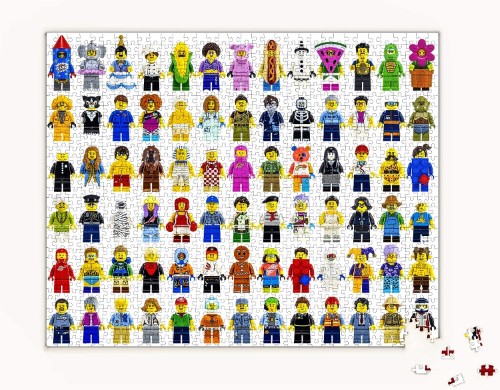 Rompecabezas de mini figuras LEGO - imagen adicional