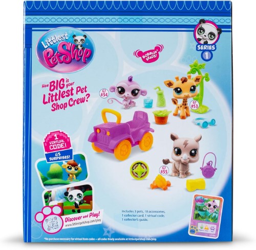 Littlest Pet Shop Conjunto figuras Safari - imagen adicional