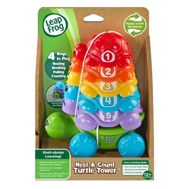 Leapfrog Torre de apilar y contar tortuguitas - imagen adicional