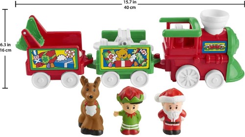 Fisher-Price Little People Tren Musical Navideño - imagen adicional