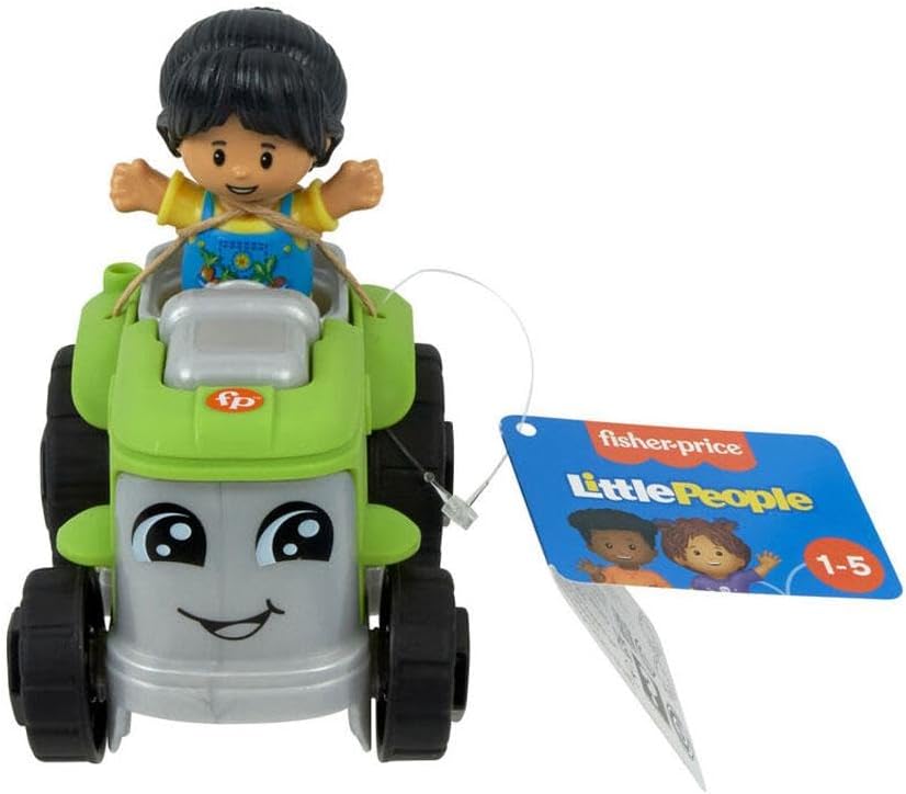 Little People juego de tractor y granjera HPX87 - imagen adicional