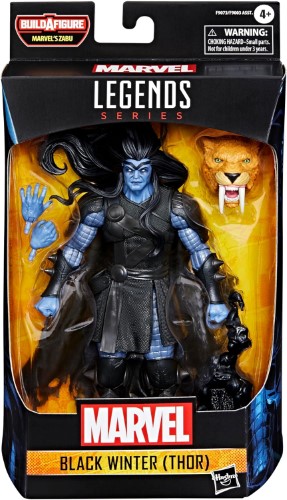 Marvel Legends Black Winter F9073 - vista alternativa