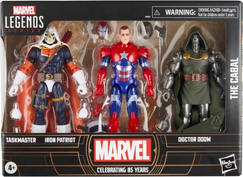 Marvel Legends The Cabal Taskmaster, Iron Patriot y Doctor Doom - imagen adicional