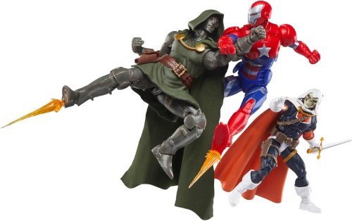 Marvel Legends The Cabal Taskmaster, Iron Patriot y Doctor Doom - imagen adicional