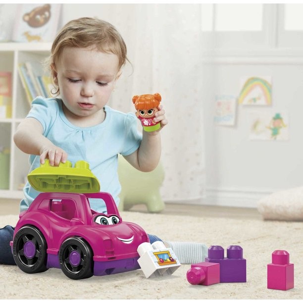 Mega Bloks Block Buddies Catie el Convertible - imagen adicional