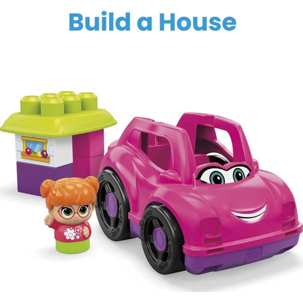 Mega Bloks Block Buddies Catie el Convertible - imagen adicional