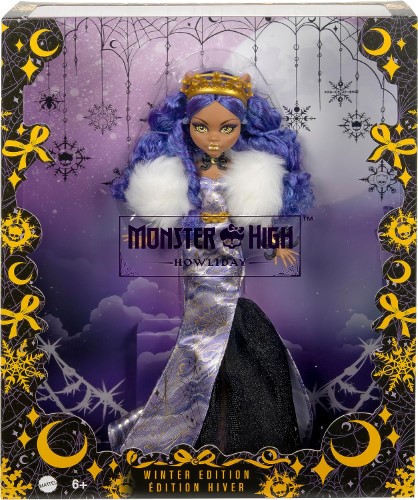 Monster High Howliday Clawdeen Wolf Winter Edition - vista alternativa