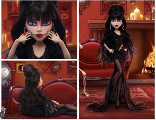 Monster High Skullector Elvira Mistress Of The Dark - imagen adicional
