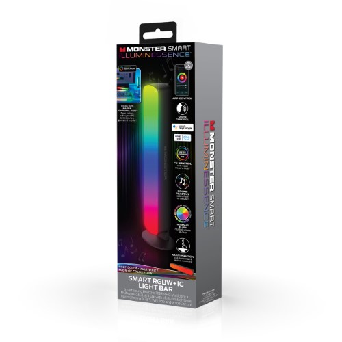 Monster Smart Lámpara LED luces RGB multicolor - imagen adicional