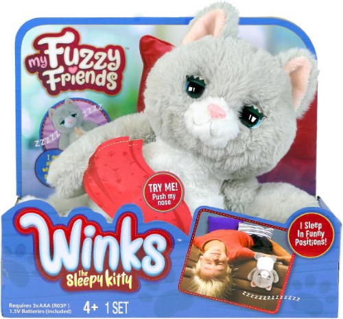 My Fuzzy Friends Winks el gato dormilón - imagen adicional