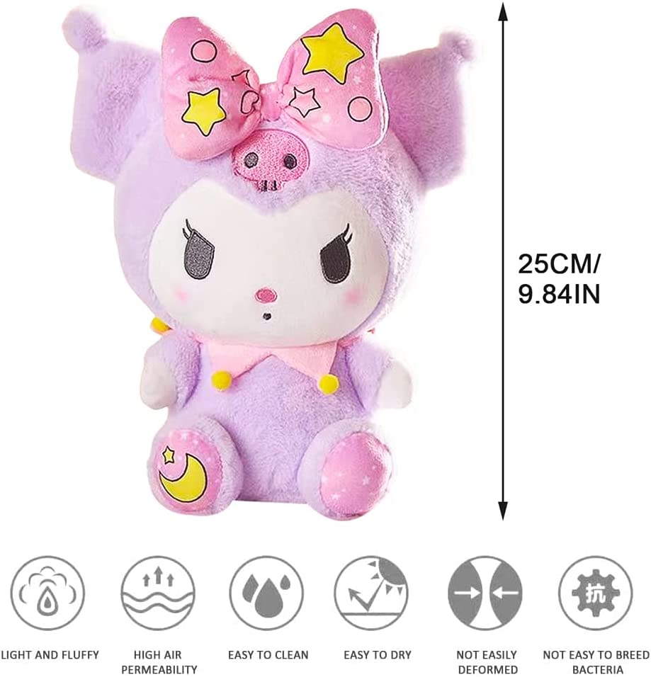 My Melody y Kuromi peluche Kuromi 27 cm - imagen adicional