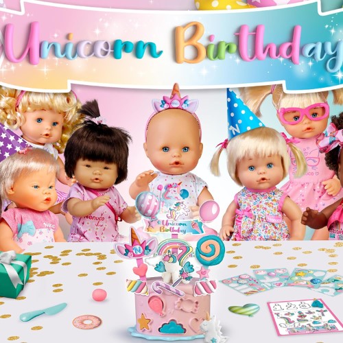 Nenuco muñeco cumple de unicornio NFN77000 - imagen adicional