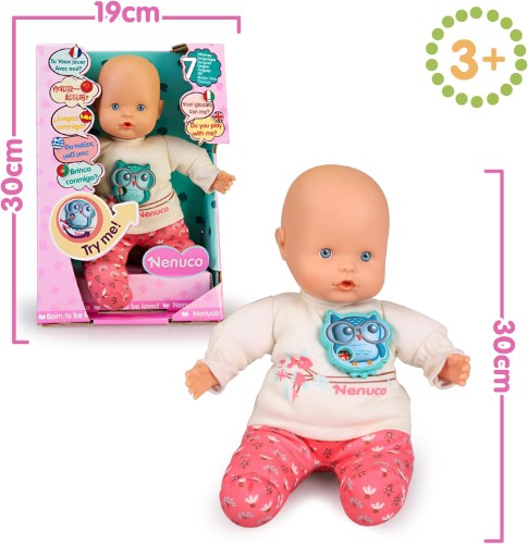 Nenuco muñeca interactiva 7 idiomas - imagen adicional