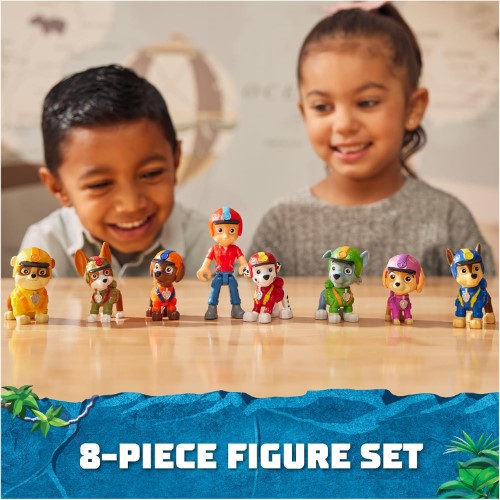 Paw Patrol Pack figuras cachorros en la selva - imagen adicional