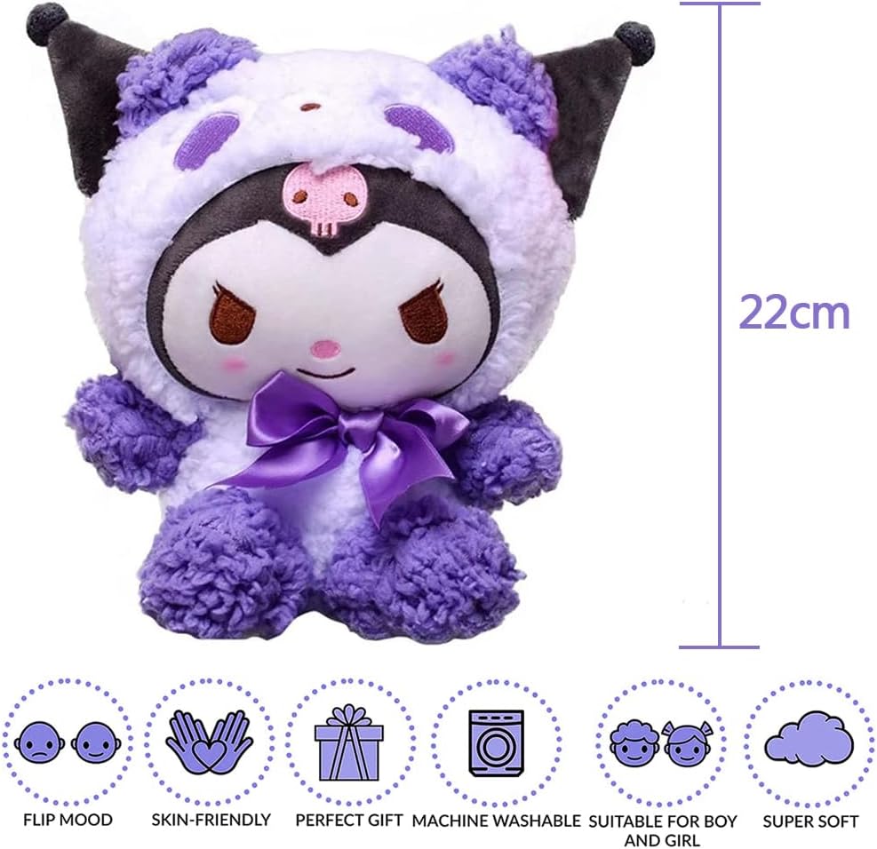 Peluche de Kuromi color morado - imagen adicional