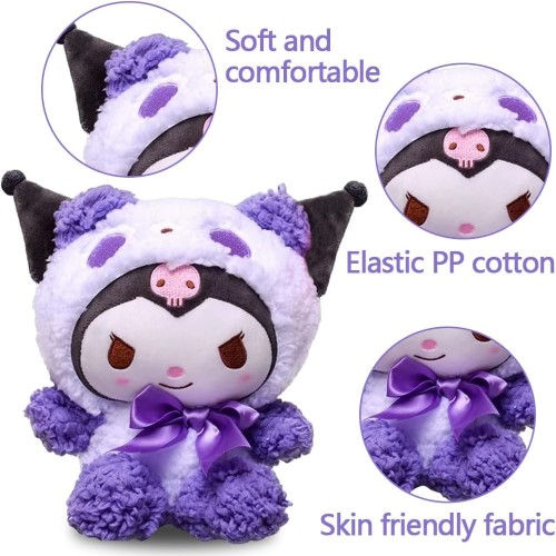 Peluche de Kuromi color morado - imagen adicional