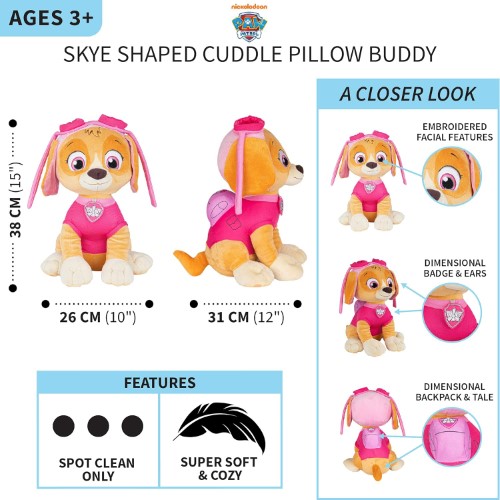 Paw Patrol peluche Skye Franco - imagen adicional