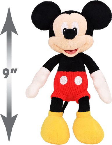 Mickey Mouse peluche pequeño 23 cm - imagen adicional