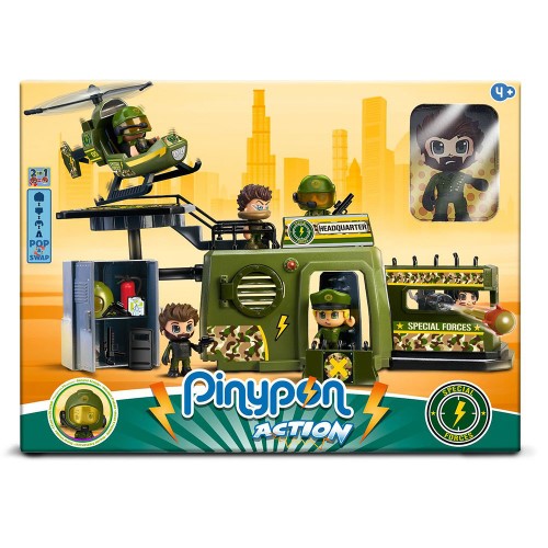 Pinypon Action Fuerzas Especiales Base