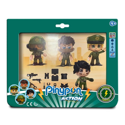 Pinypon Action Fuerzas Especiales Set Vehículos - imagen adicional