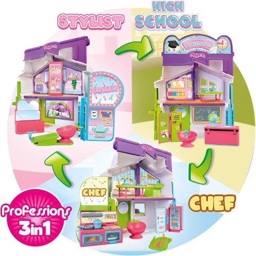 Pinypon Playset Profesiones 3-en-1 PNY45000 - imagen adicional