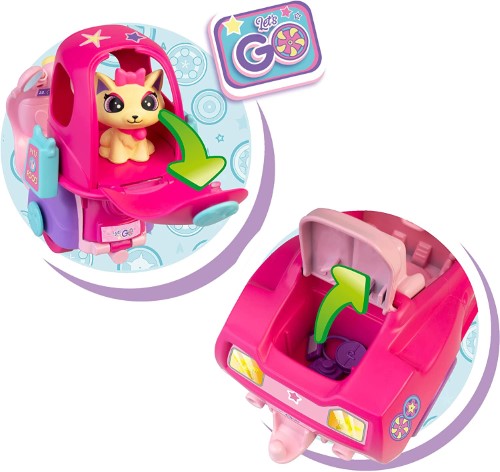 Pinypon Let's Go moto y mascota - imagen adicional