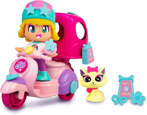 Pinypon Let's Go moto y mascota - imagen adicional